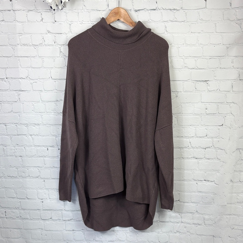 UNIVERSAL STANDARD Slouchy Turtleneck Tunic Oversize Sweater size‎ small 14/16